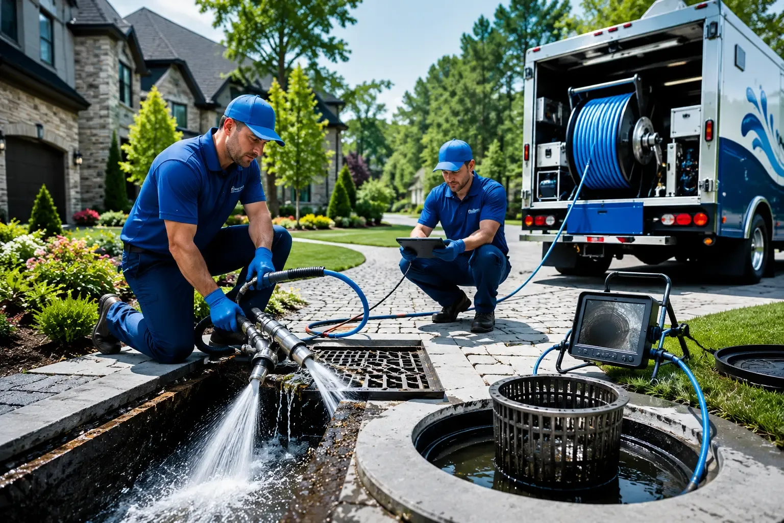 Local outdoor drain cleaning professionals in Elkton, MI